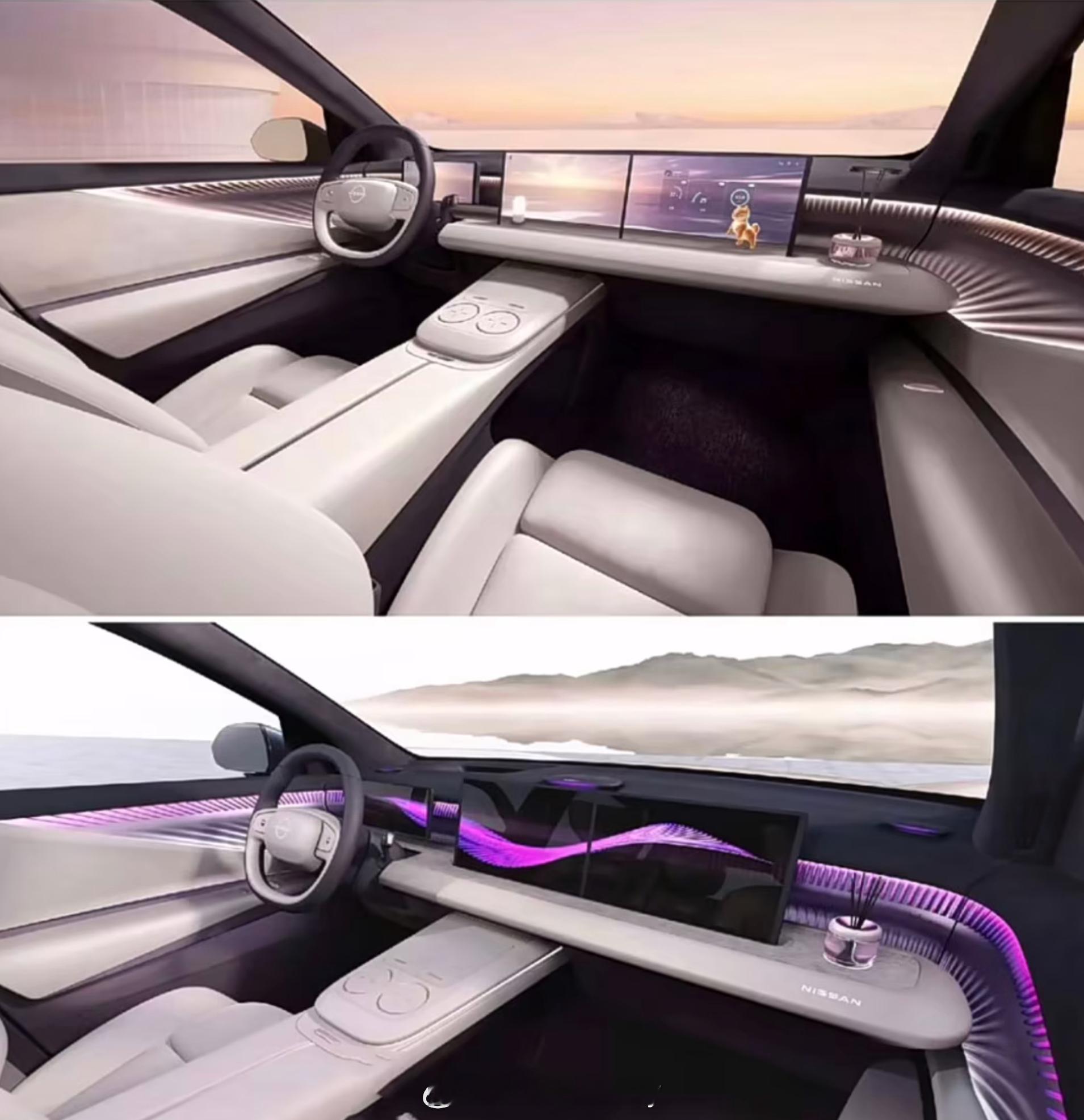 去年底其实日产NX8的内饰就曝了用的是我们都熟悉的配方双联屏当时试装车看不太出来