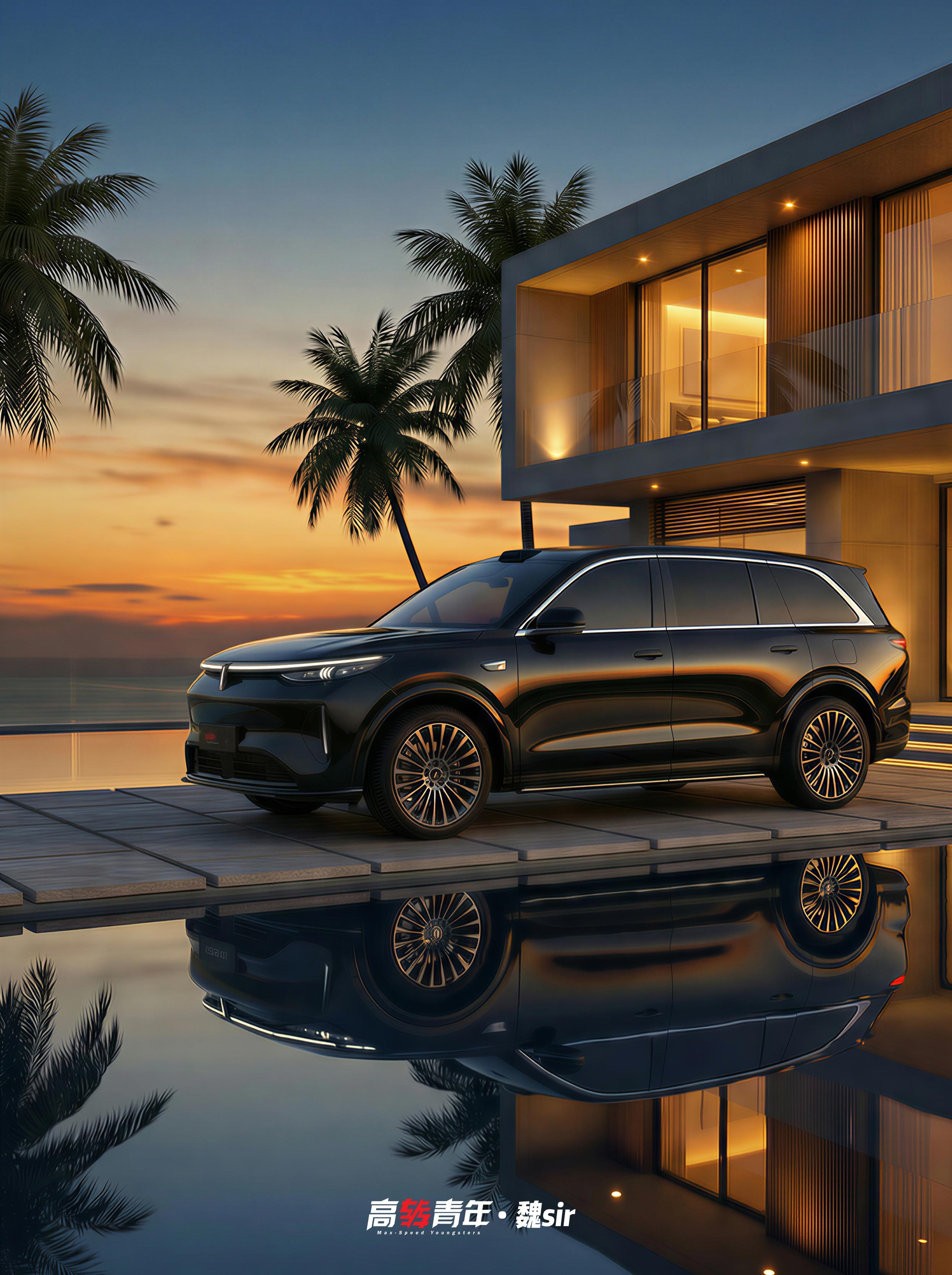 全网高清首曝——魏牌V9X魏牌的重磅新车，AI豪华六座旗舰魏牌V9X，终于要来了