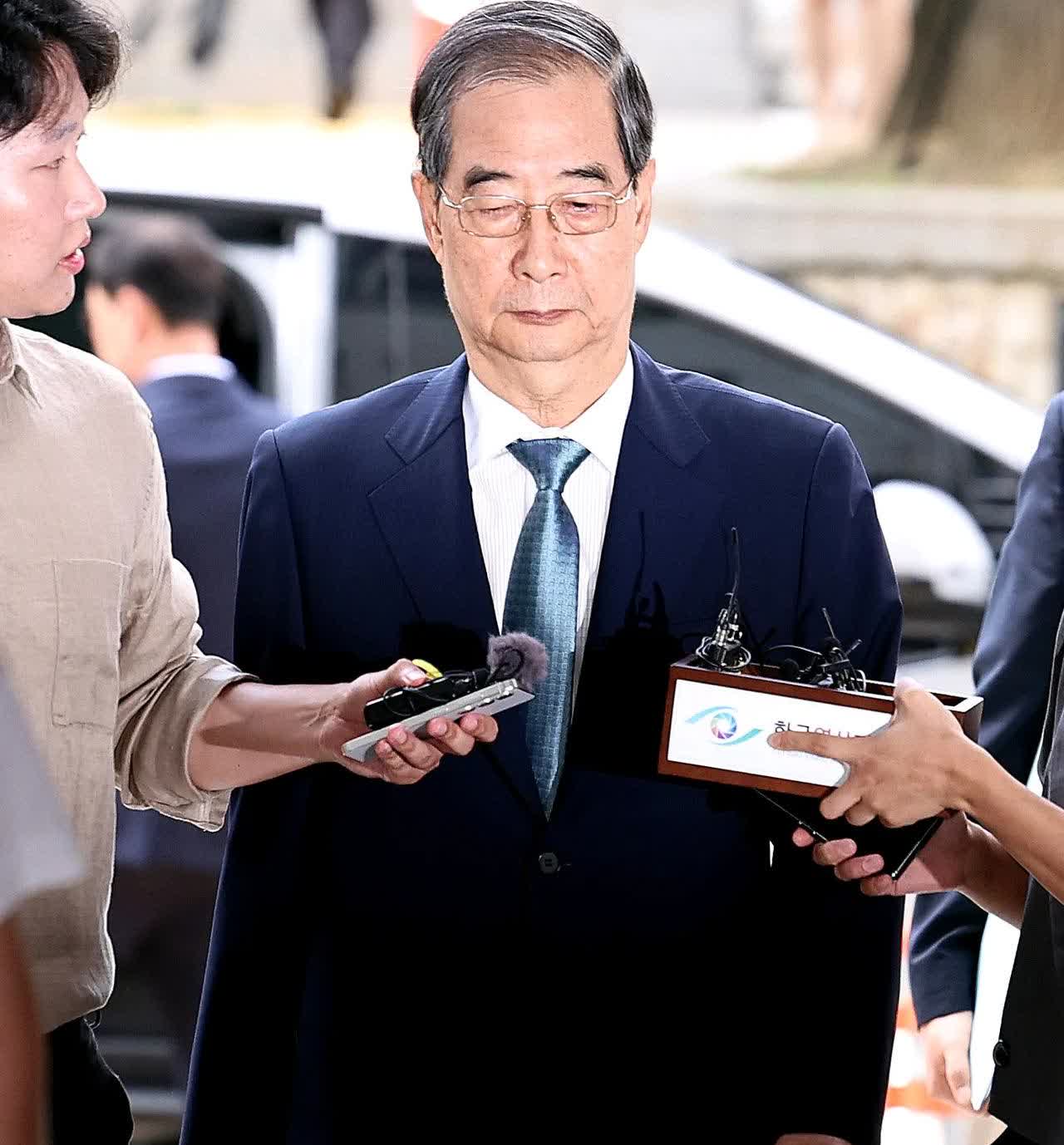 韩国媒体消息，前国务总理韩德洙因涉嫌在“12·3”戒严过程中协助前总统尹锡悦内乱