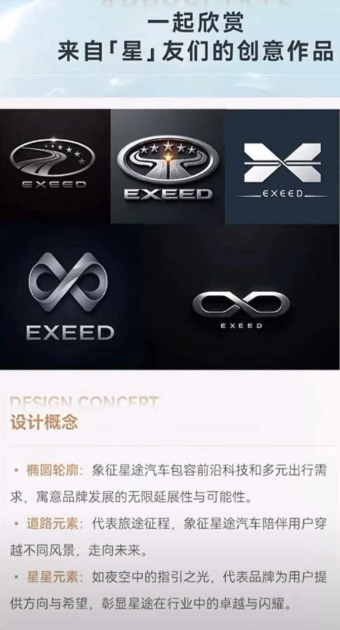 奇瑞又开始征集车标了，不过这次比相对来讲还是比较好看点的。假如我是奇瑞的领导的话
