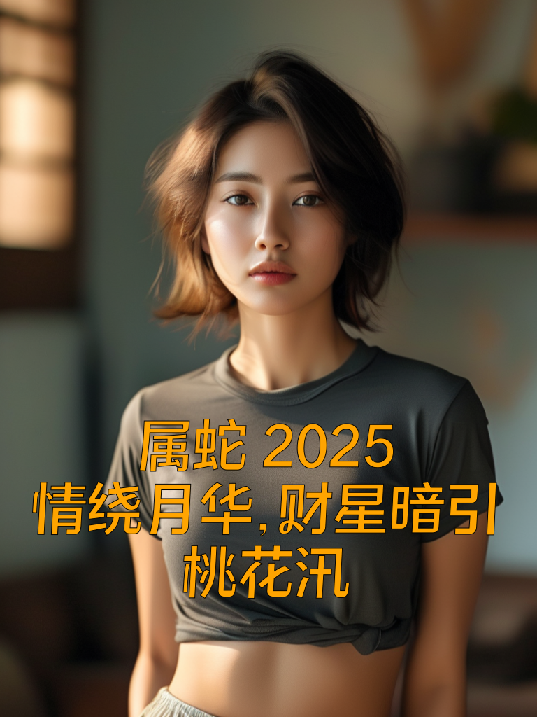 属蛇2025：情绕月华，财星暗引桃花汛