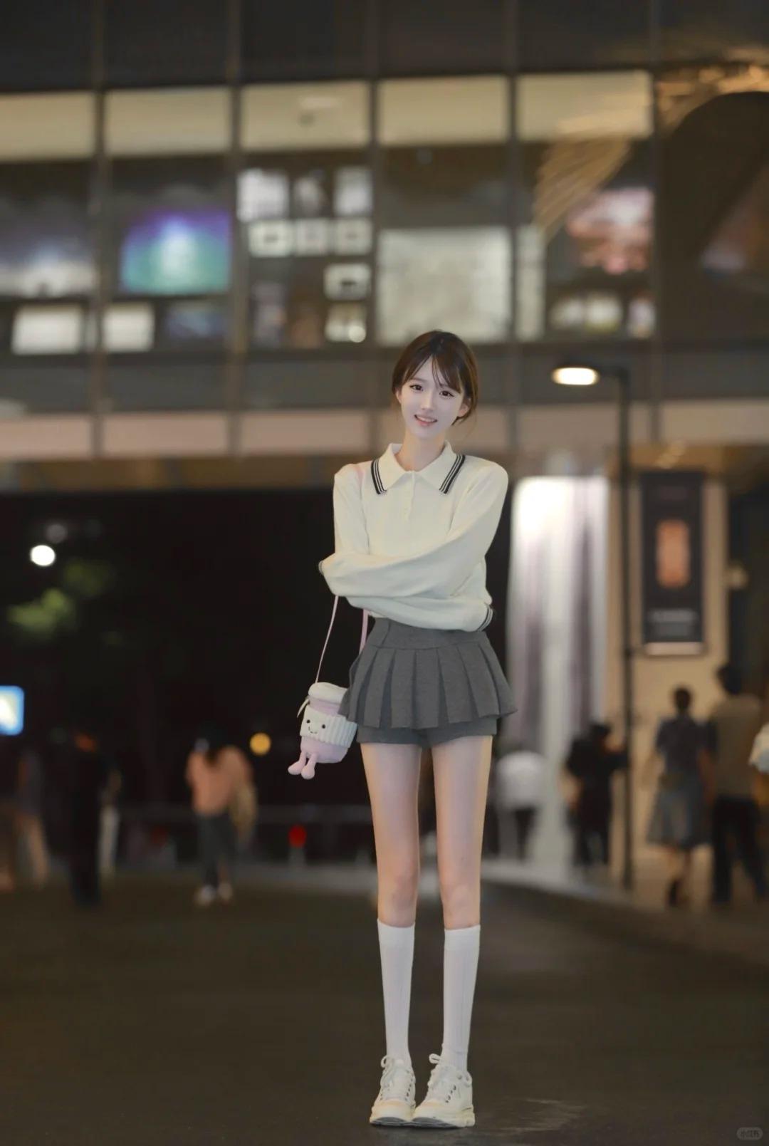 初恋感美少女，好甜美啊！小红薯：依依呢