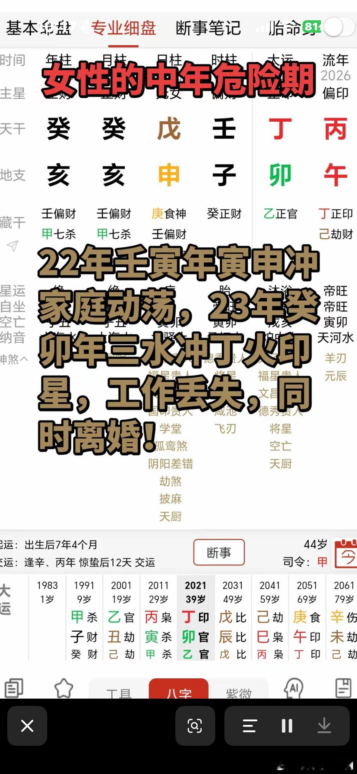 从财格是八字命理中一种特殊的格局，其成格条件非常严格。根据你提供的八字信息（坤造