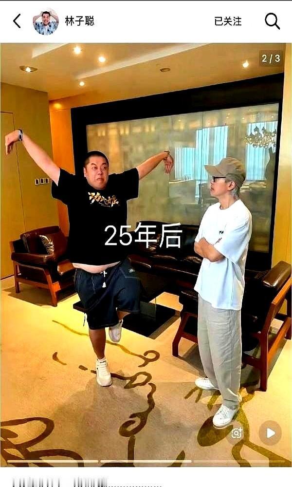 周星驰新片《功夫女足》海选，老熟人林子聪也来了。他低着头，像个新人一样递简历。