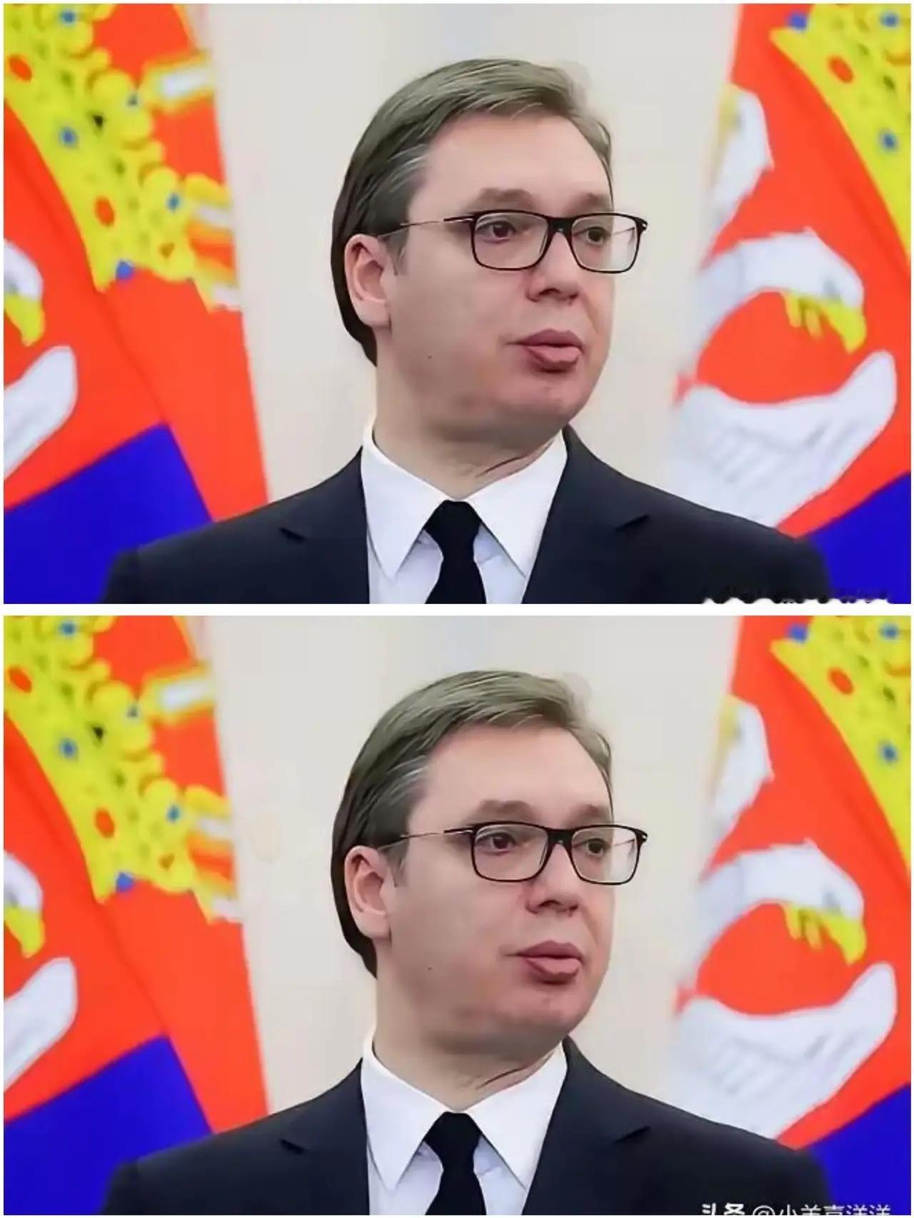 就在刚刚得知塞尔维亚总统宣布了四月塞尔维亚和匈牙利签国防协议，武契奇喊着