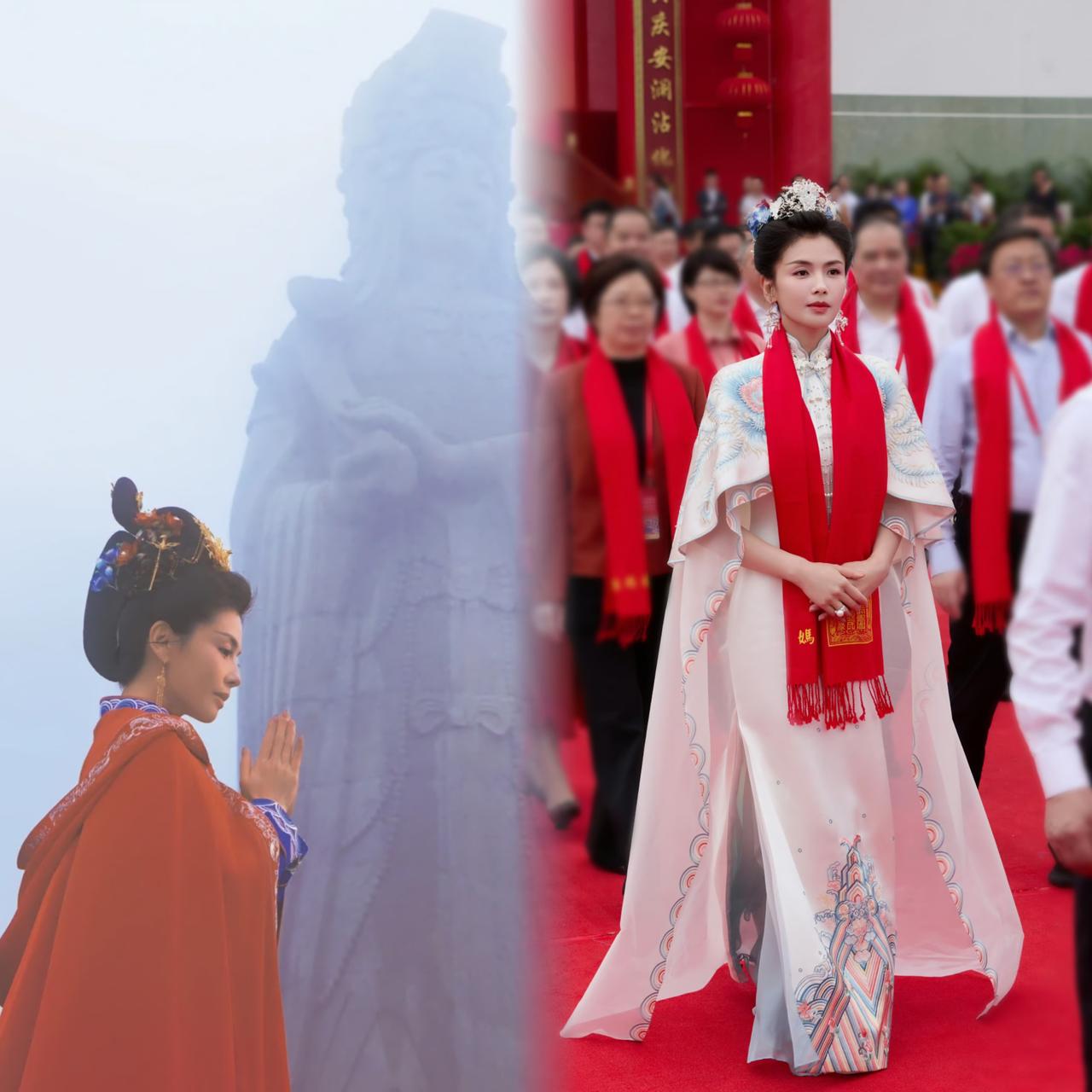 明眼人都看得出来，刘涛能演妈祖，根本不只是靠演技，而是占尽天时地利人和。