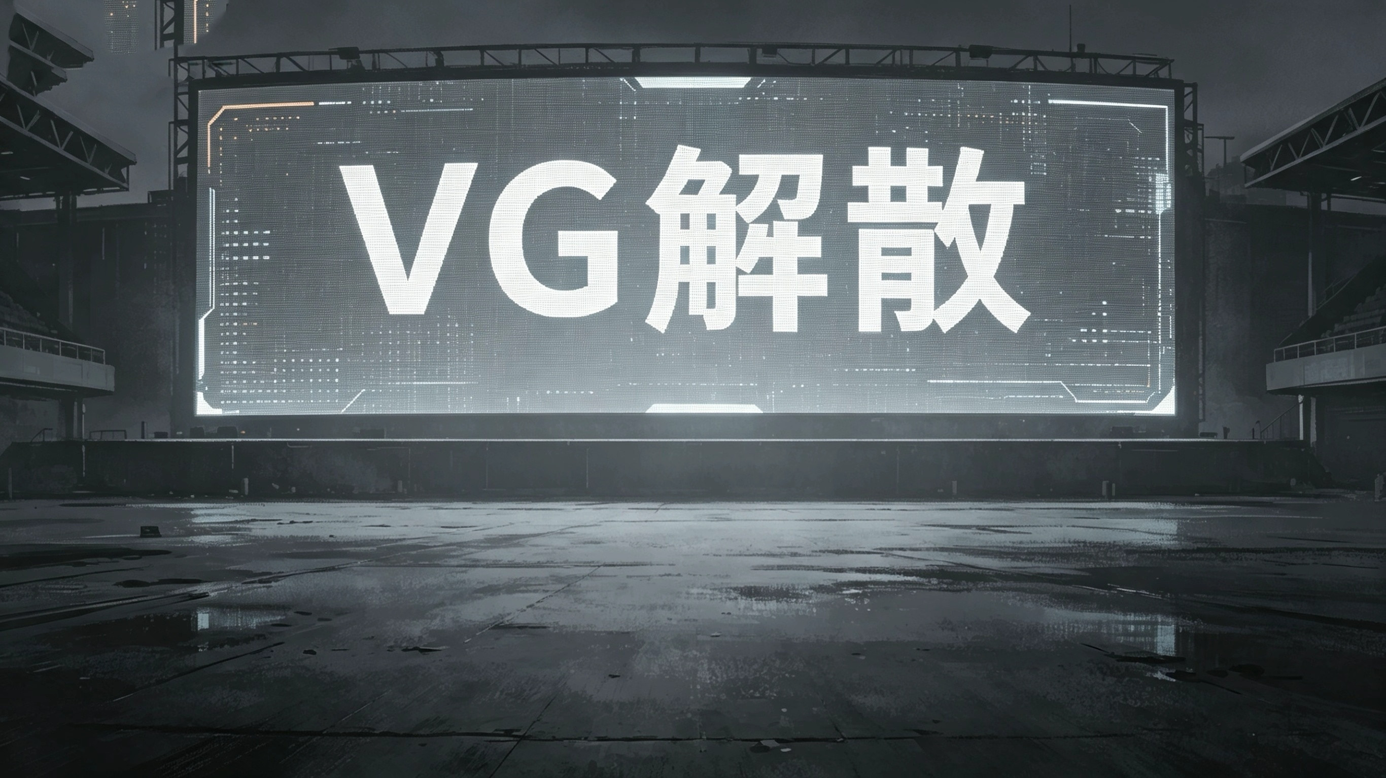 VG老板发文宣布解散老板发文宣布VG解散，很多人的青春到此结束，希望选手们未来一