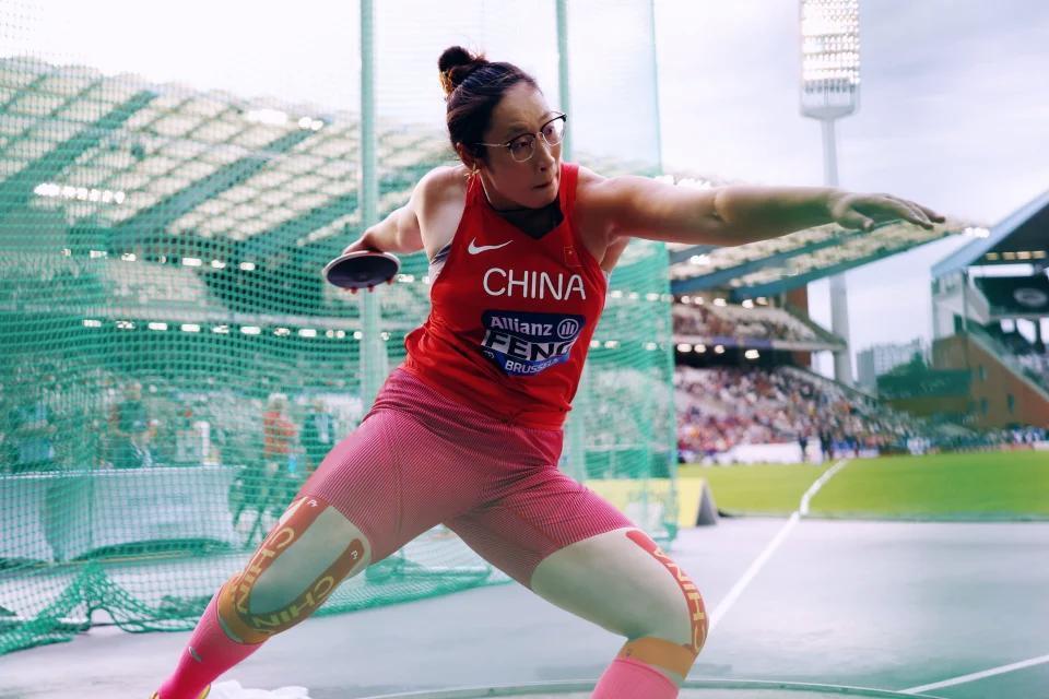 女子标枪、链球和铁饼是洛奥田径夺金点！女子标枪是头号王牌。18岁的严子怡在2