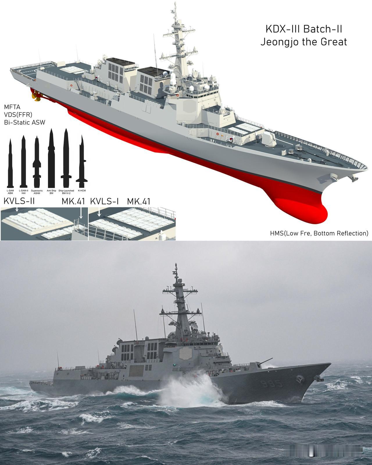 韩国海军宣称，“正朝大帝”号DDG-II宙斯盾驱逐舰已进入作战部署阶段，至此