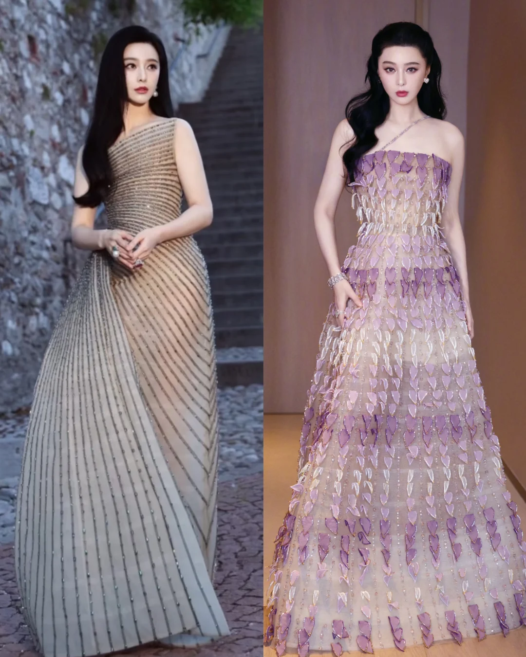 穿Phan Huy高定的内娱女明星们！