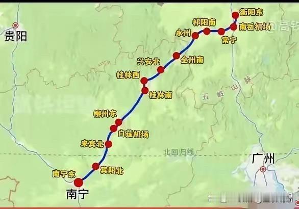 对于南衡高铁，湖南为什么更倾向于衡柳铁路的提质改造？首先，从成本上来说，修建南