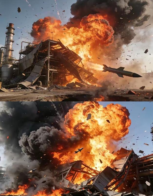 太狠了！这回以色列是真被掐住了大动脉。央视刚播的消息，伊朗的导弹直勾勾砸向了海