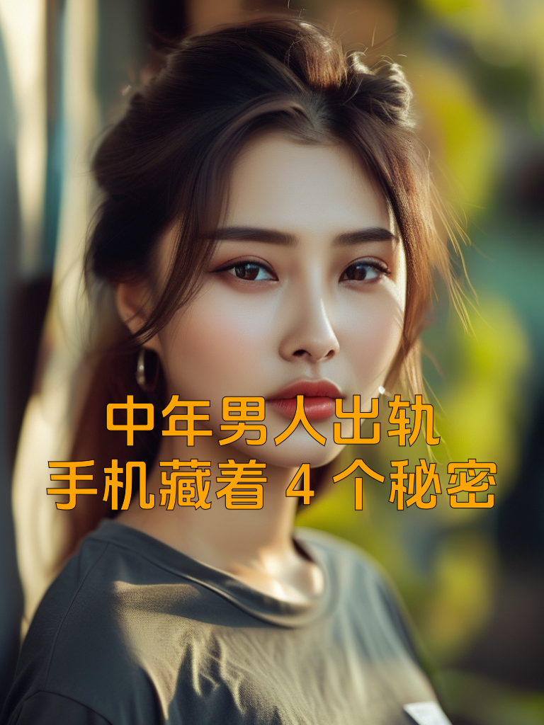 中年男人出轨，手机藏着4个秘密