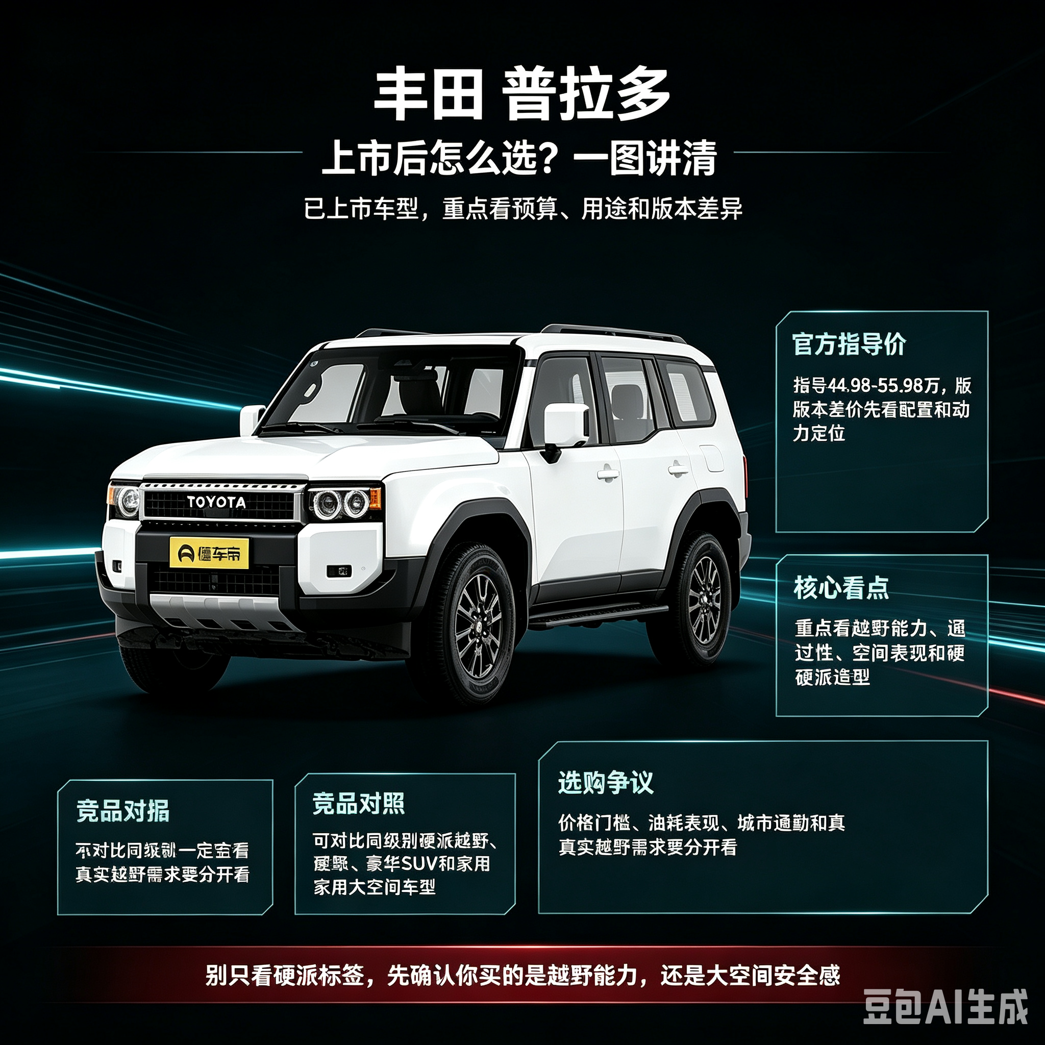 普拉多上市后，这么选才不踩坑