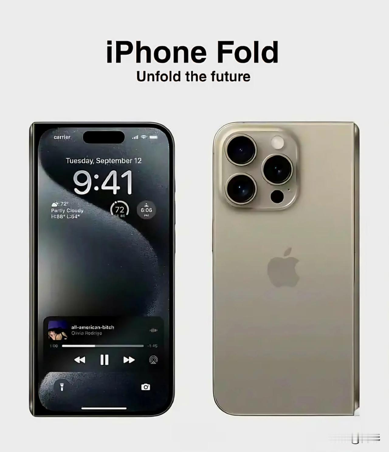 期待iPhoneFold，IOS系统体验是最好的，精致、细节。目前，能与三星