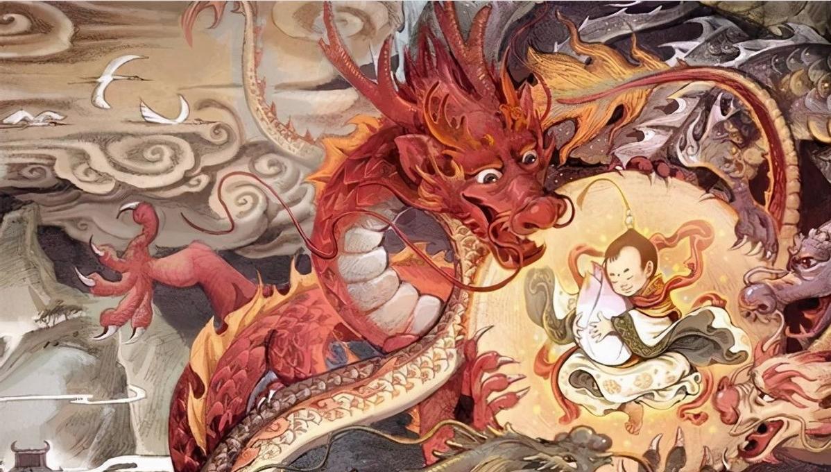 公元前257年，一位妇人独自坐在田边休息，倦意袭来倒头便睡，忽然狂风暴雨，一条赤
