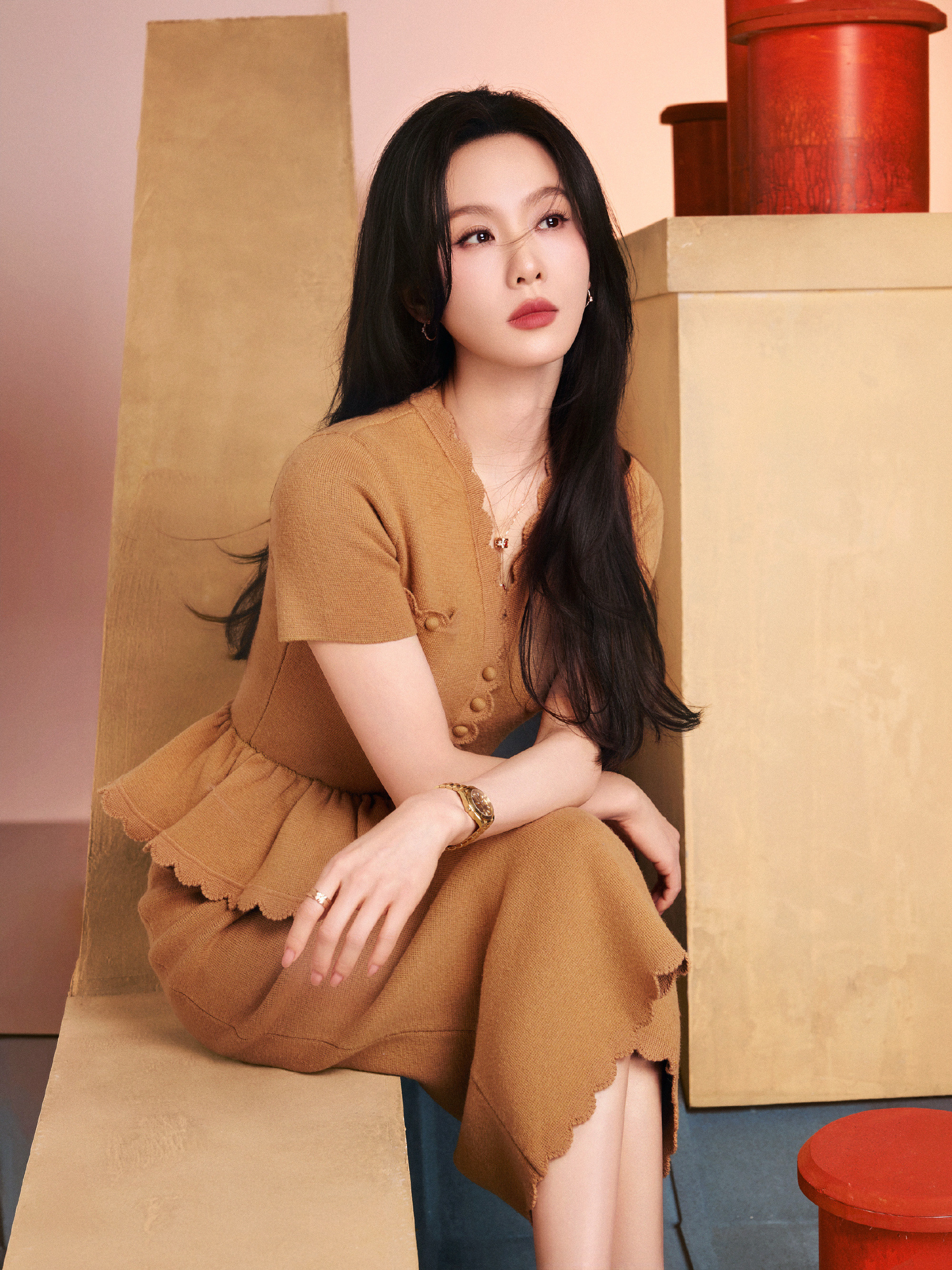 刘诗诗新春写真大片来啦！大家，新年快乐！刘诗诗欧米茄全球名人大使