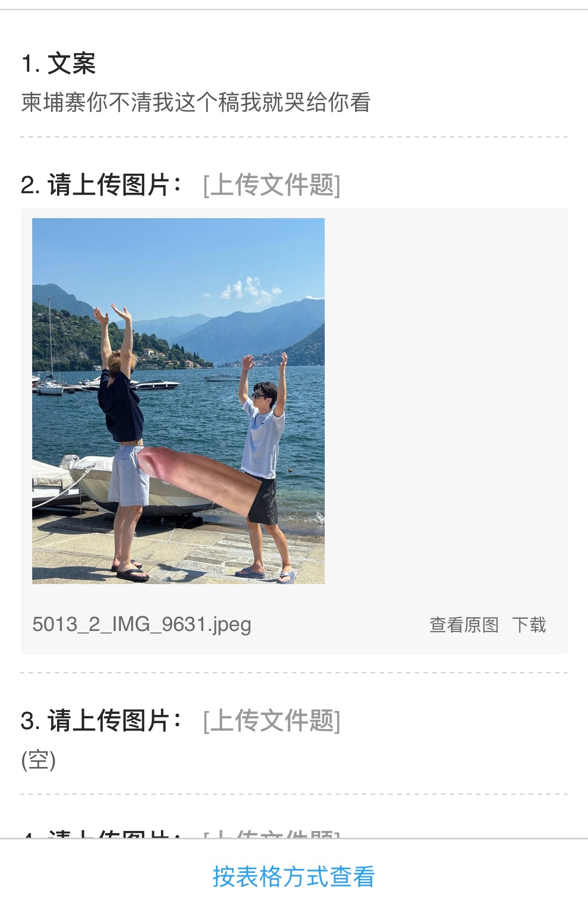 ？我不懂您这是怎么了