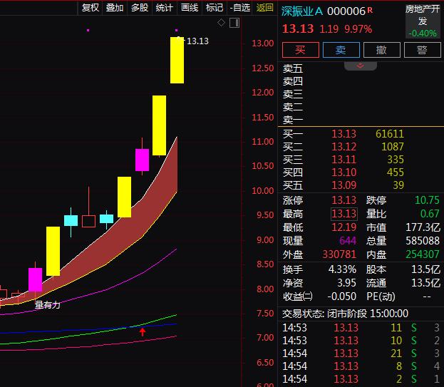 热门个股解读——深振业A（000006）