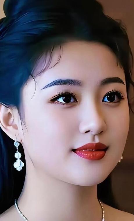 优雅气质，红唇魅惑，精致妆容，魅力无限！