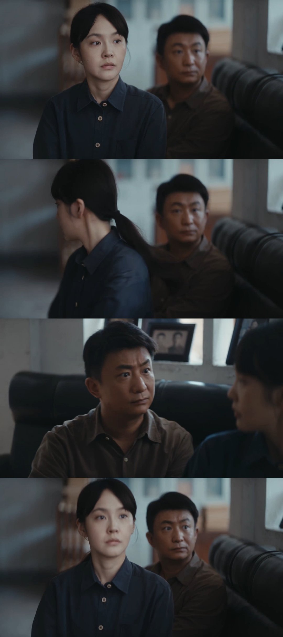 #张佳宁重器吃到新瓜就这样##电视剧重器#张佳宁这段表演也太有代入感了🤣听到案件爆出全新细节，被场