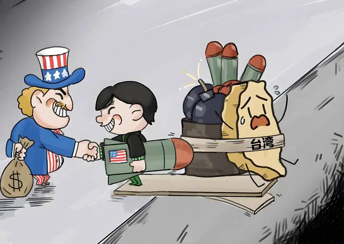 美方怒斥中国制裁“非法报复”，很多人以为美国对台军售是“政策例行”。错了！真相是