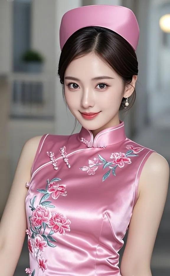 太美了，这一组旗袍穿搭旗袍给予什么样女性美?