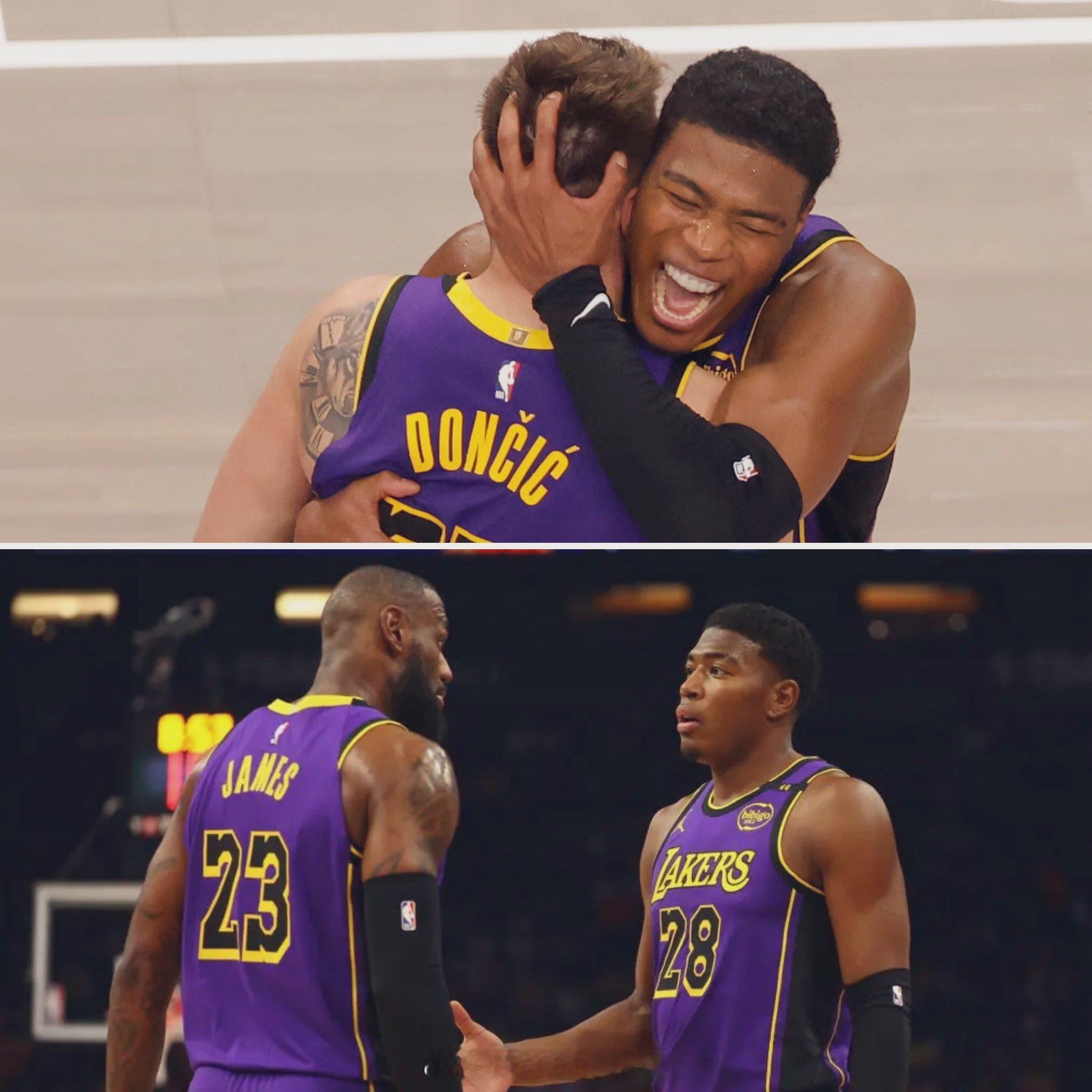 詹姆斯回归前，八村塁的数据📊15.8分3.8篮板1.8助攻50%的三分命中率6