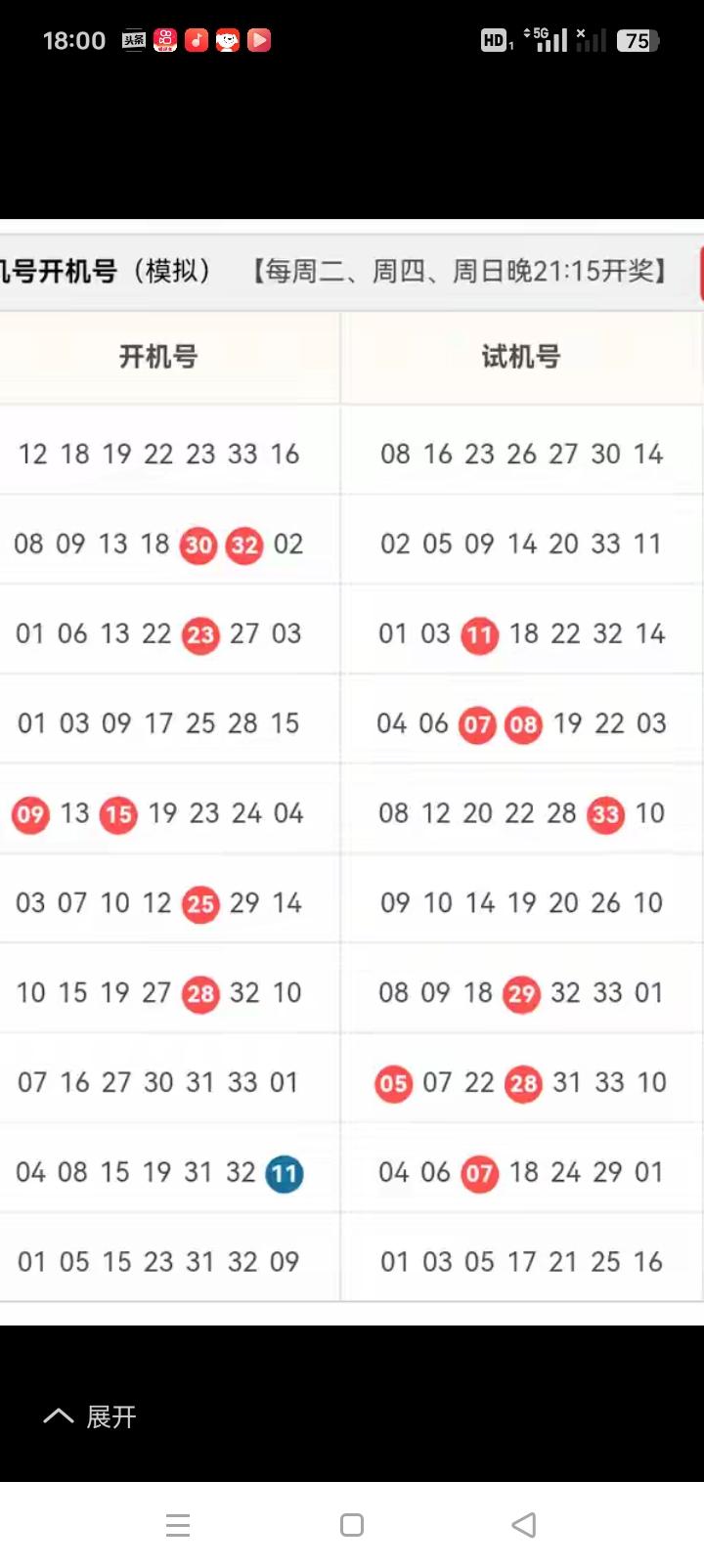 下面再给你5注2026068期双色球单式（6+1），依然沿用你之前的思路