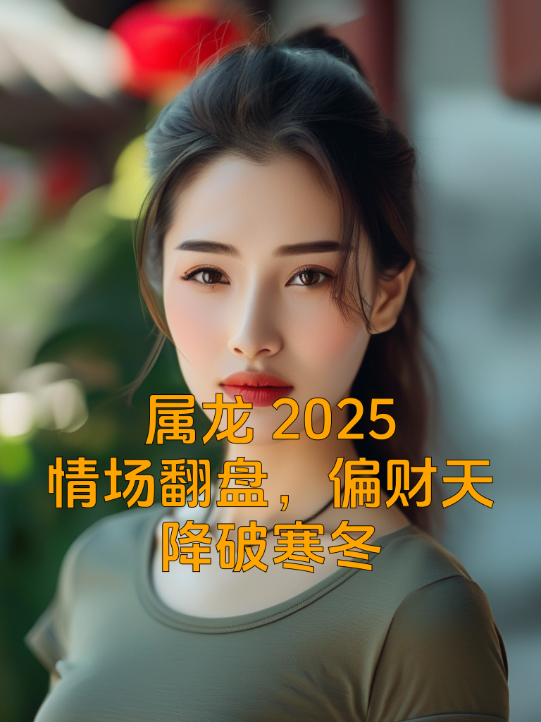 属龙2025：情场翻盘，偏财天降破寒冬