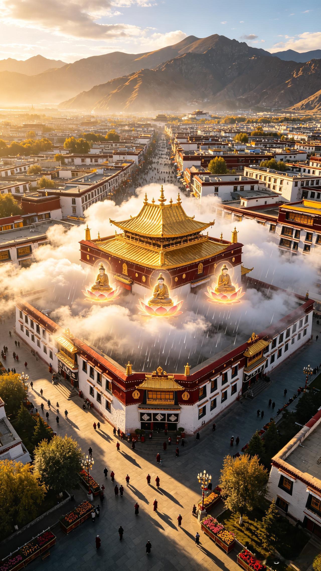 【暂别凡尘喧嚣俗念且听大昭清寂梵音】大昭寺承载着千年佛教文化底蕴，也藏