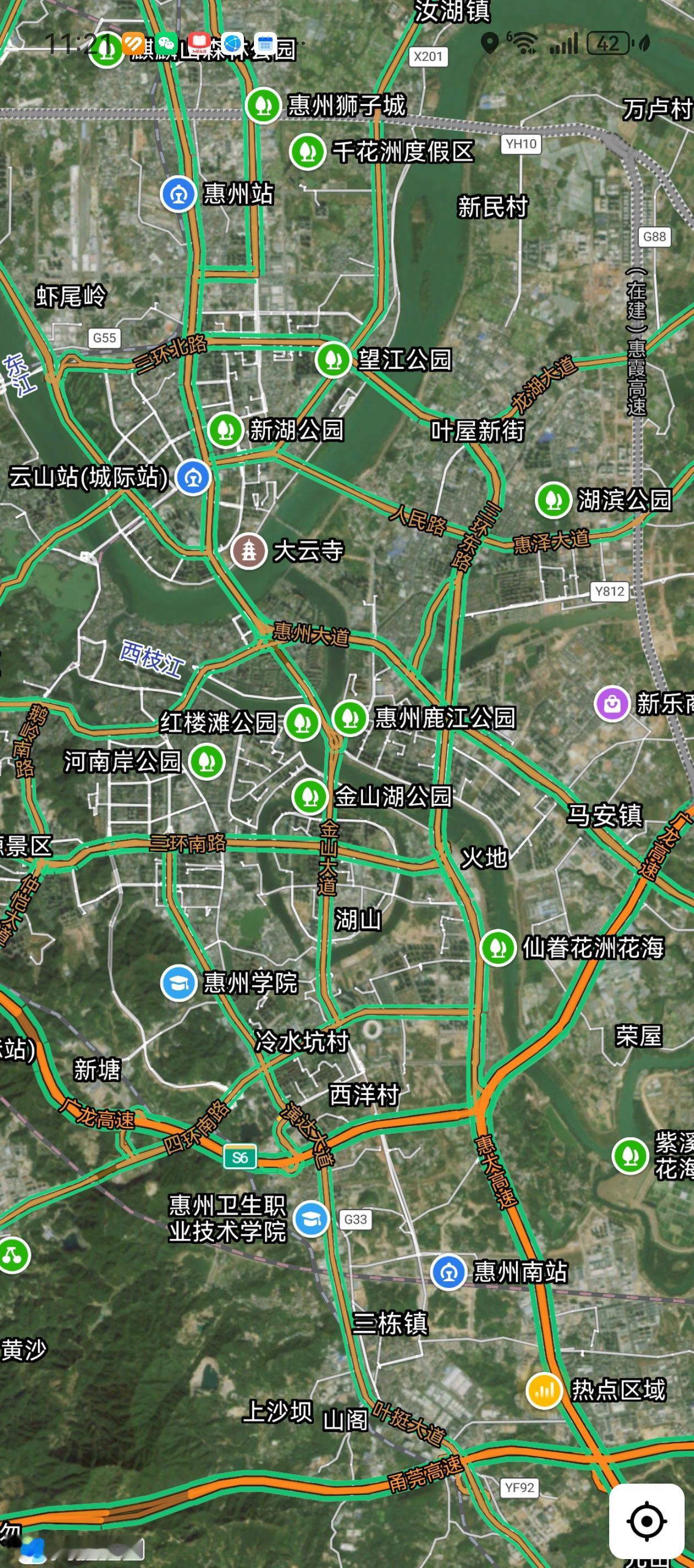 时不时的看到有人吹惠州金山湖。什么惠州未来城市中心。一片住宅区，能成为一个城