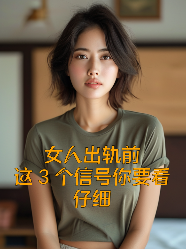 女人出轨前，这3个信号你要看仔细
