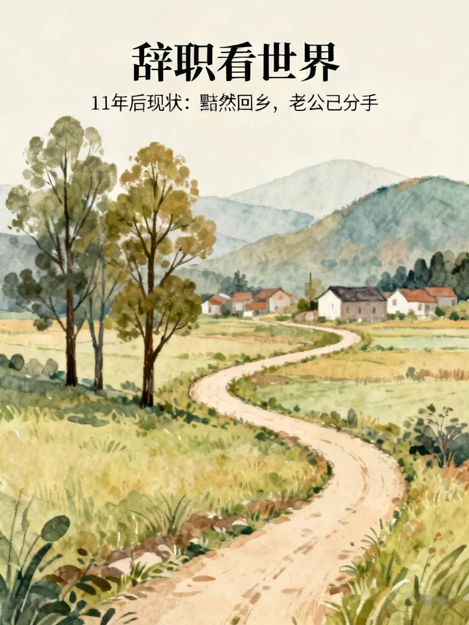 “辞职看世界”的女老师，11年后现状曝光：黯然返乡，与老公分手一切皆因她最初旅