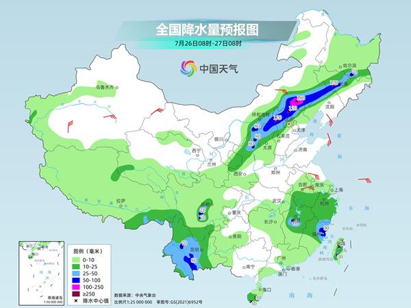 周末中东部雨热同台, 大范围闷热将持续至月底