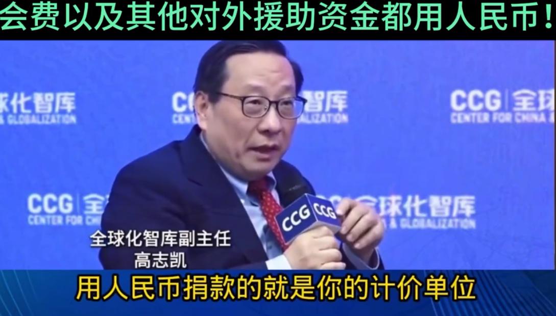高志凯建议中国用人民币缴联合国会费，这招真的戳中要害！联合国都快穷到裁员了，