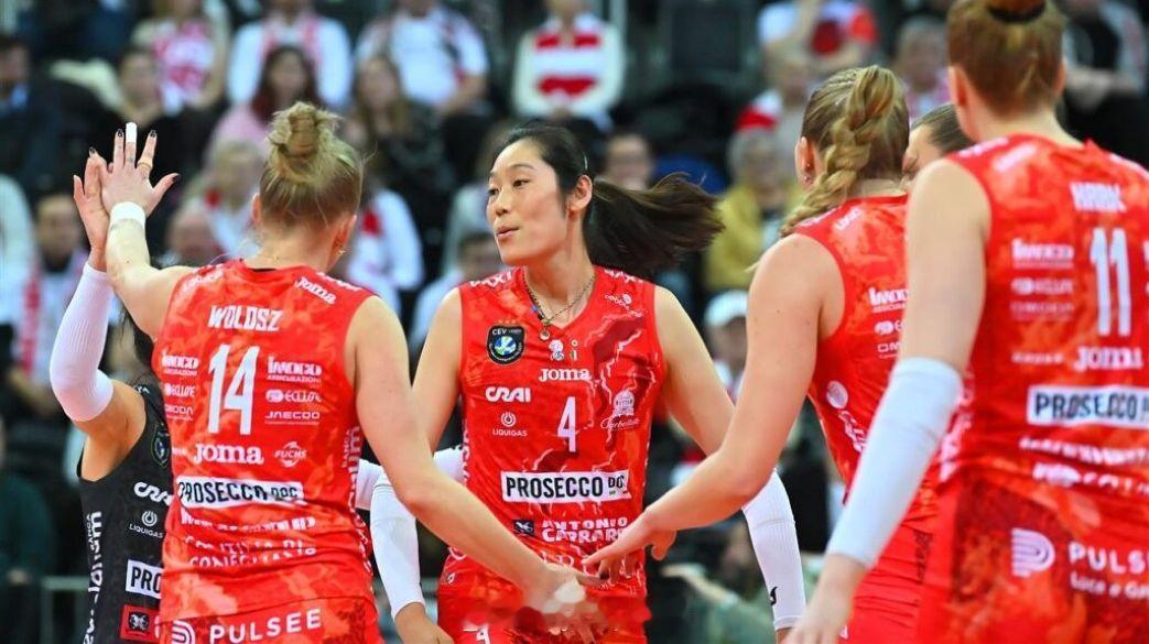 【意媒曝朱婷继续留在科内】排球转会动态中国排球留洋动态2月24日，据意大利媒