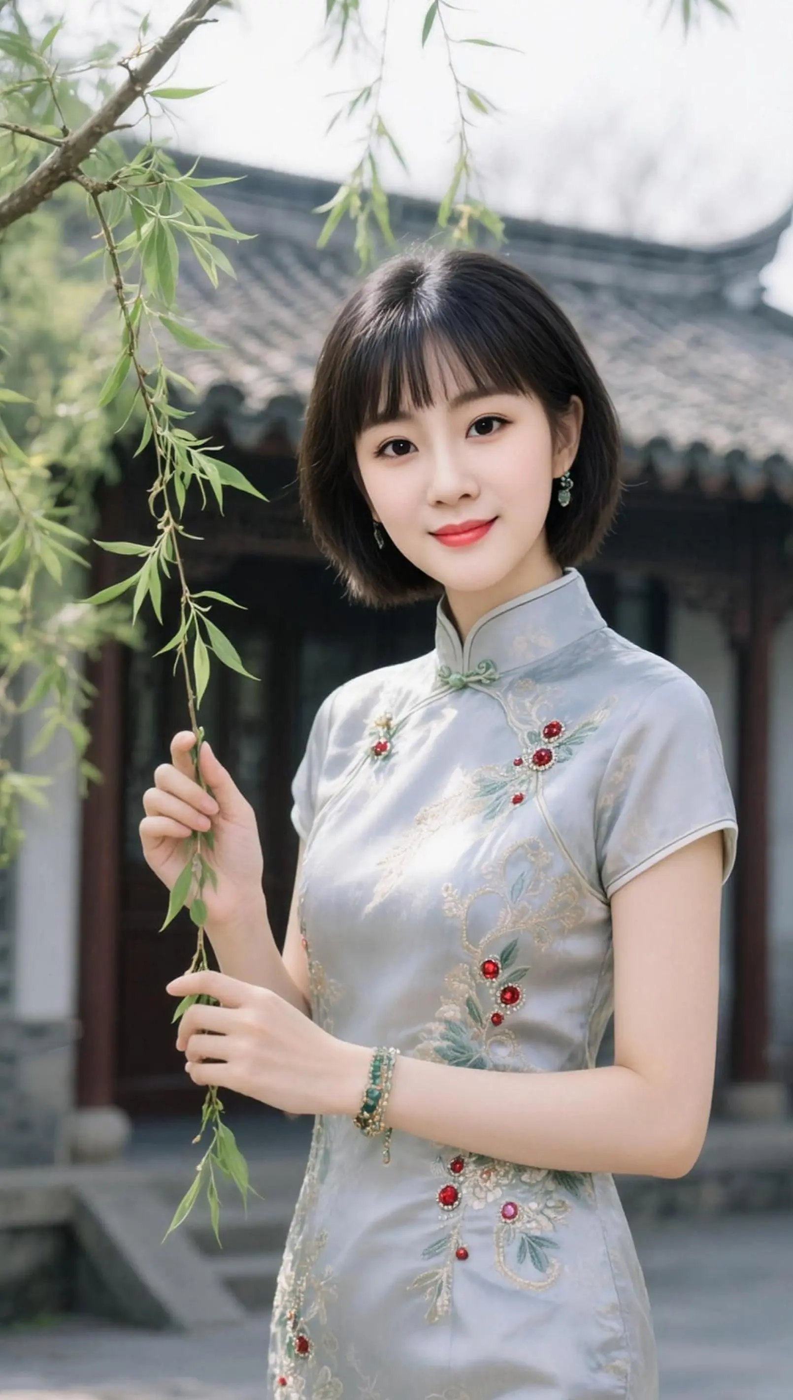 AI古典旗袍写真 ai创作