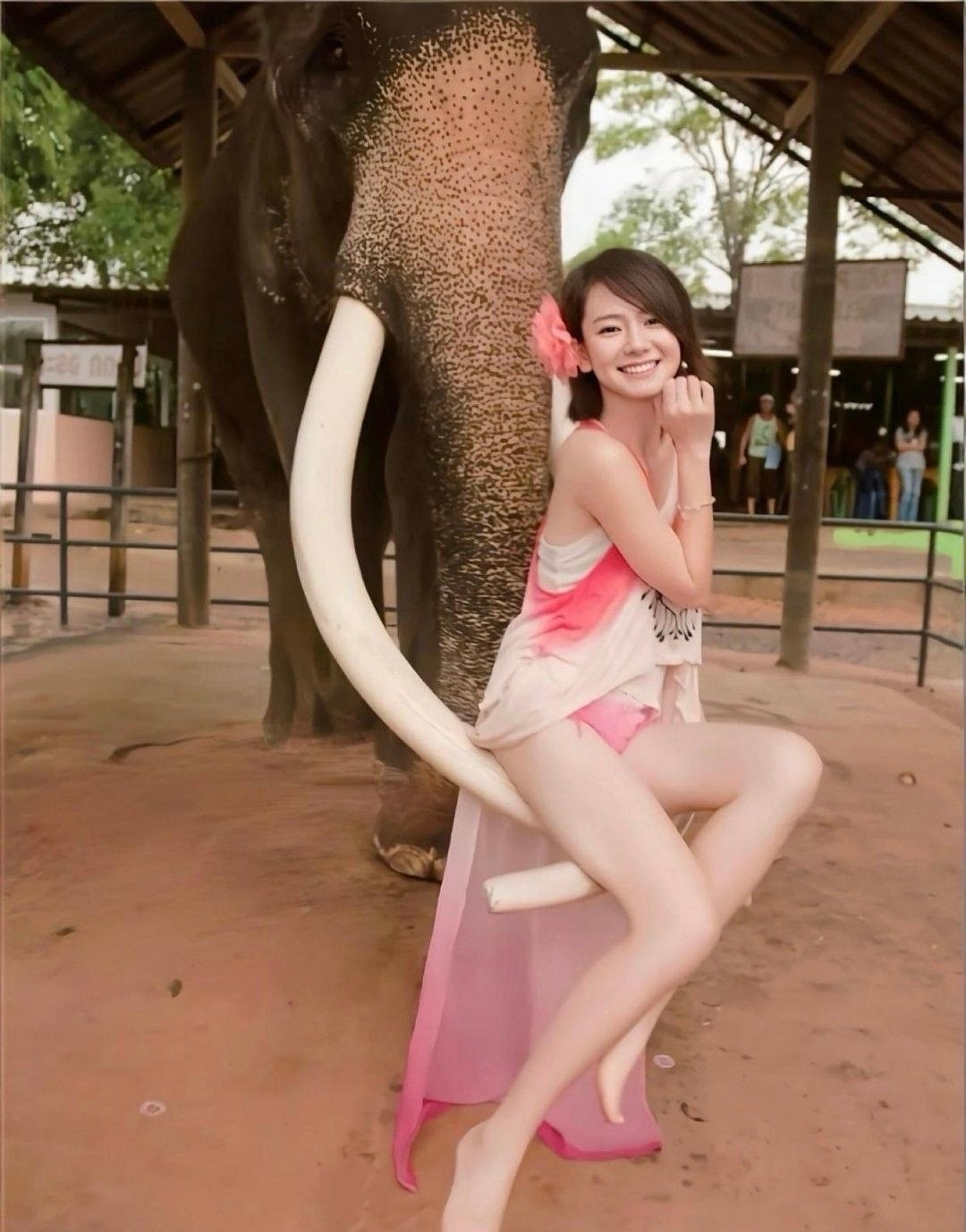 戚薇年轻时是真的嫩，笑容太有感染力了