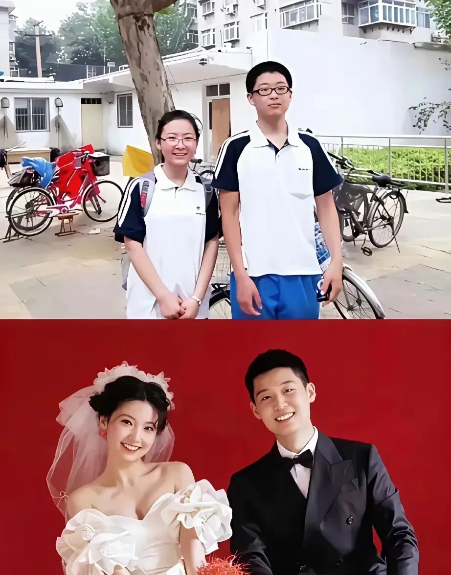有多少人羡慕这样的爱情，从小到大到结婚，小时候就成了亲人了现在更是熟悉了！