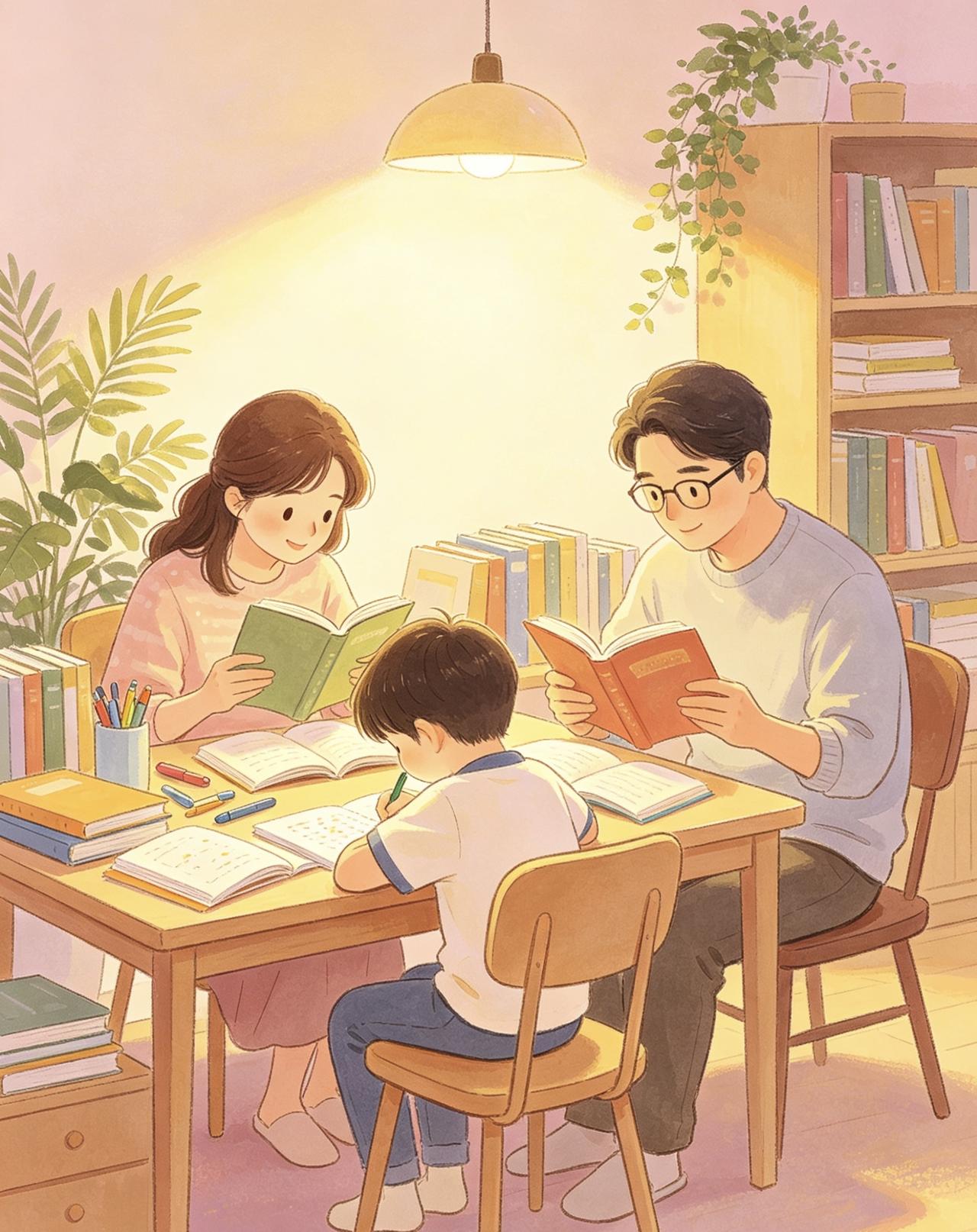 今天跟很多高中的家长聊天：最大的感触就是，孩子小的时候虽不能逼着学很多，但学习
