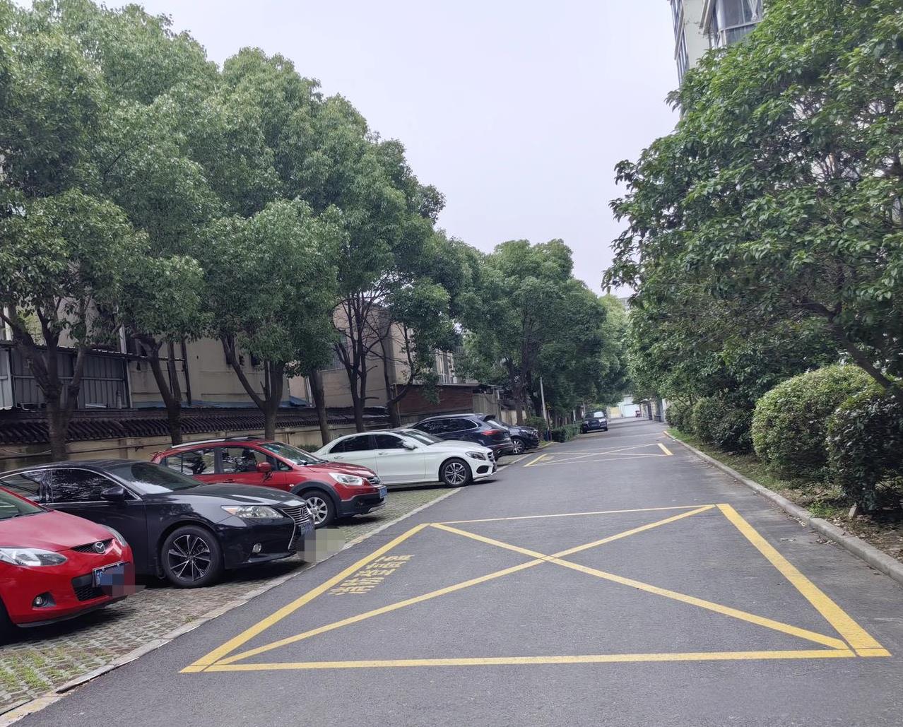 早上小区去走两圈，就忽然发现，停在小区停车位的汽车，加起来也有40多辆，但新能源