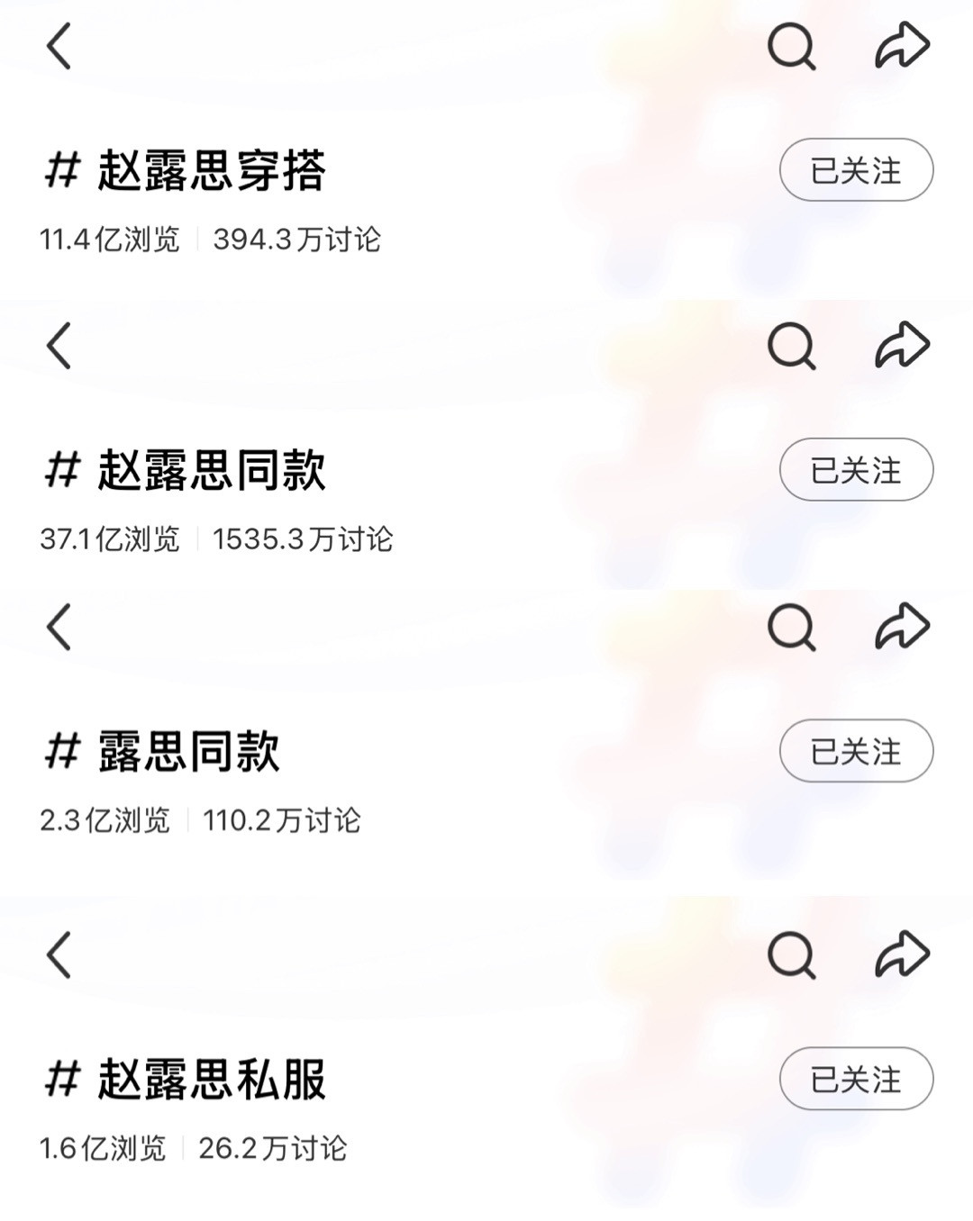邀您欣赏内娱顶级IP：同款穿搭百亿女王抖音：赵露思穿搭28.9亿