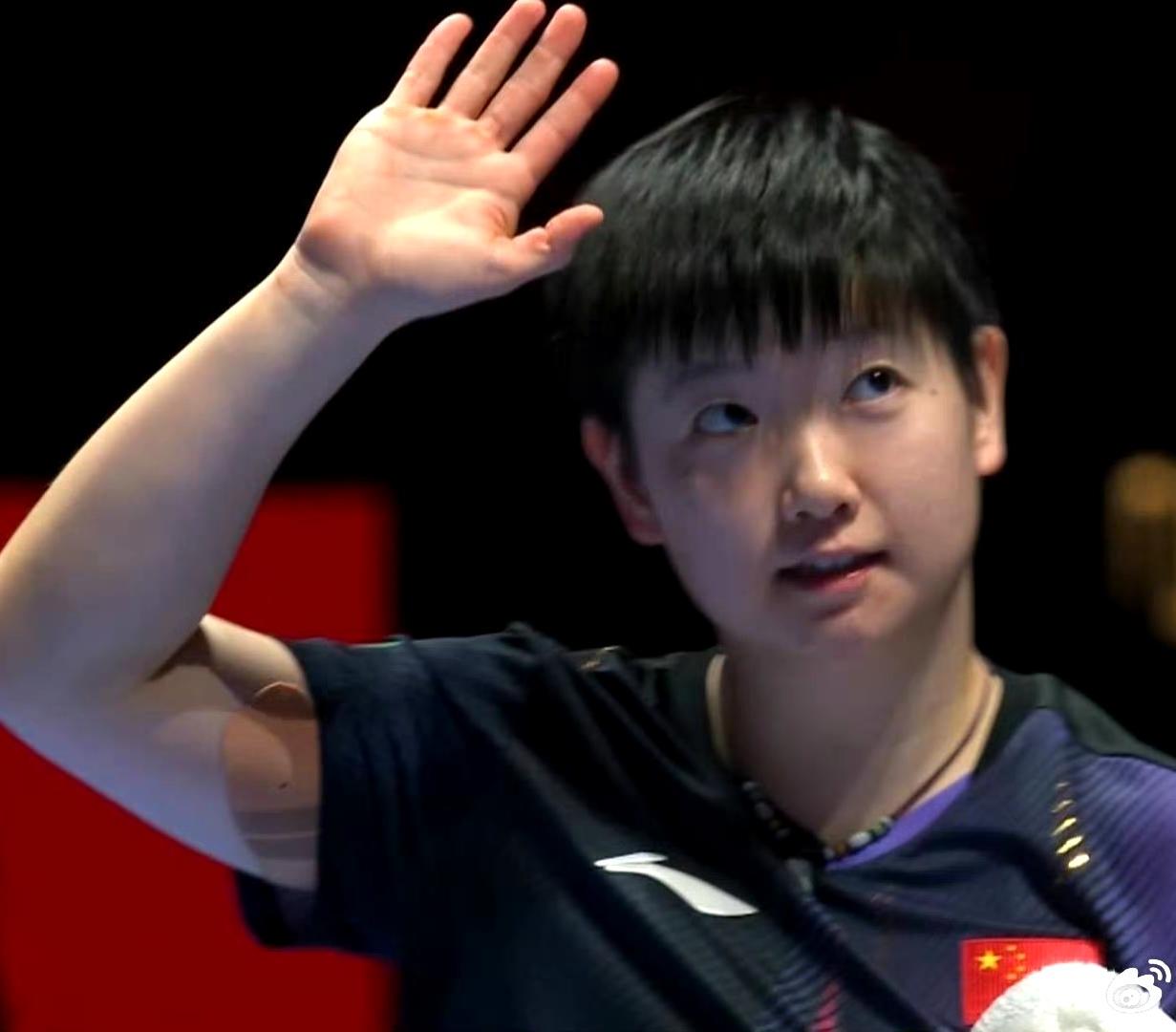 心痛王曼昱，开赛前就预判今天会输，但输多还是输少就不知道了。不否认孙颖莎的绝对