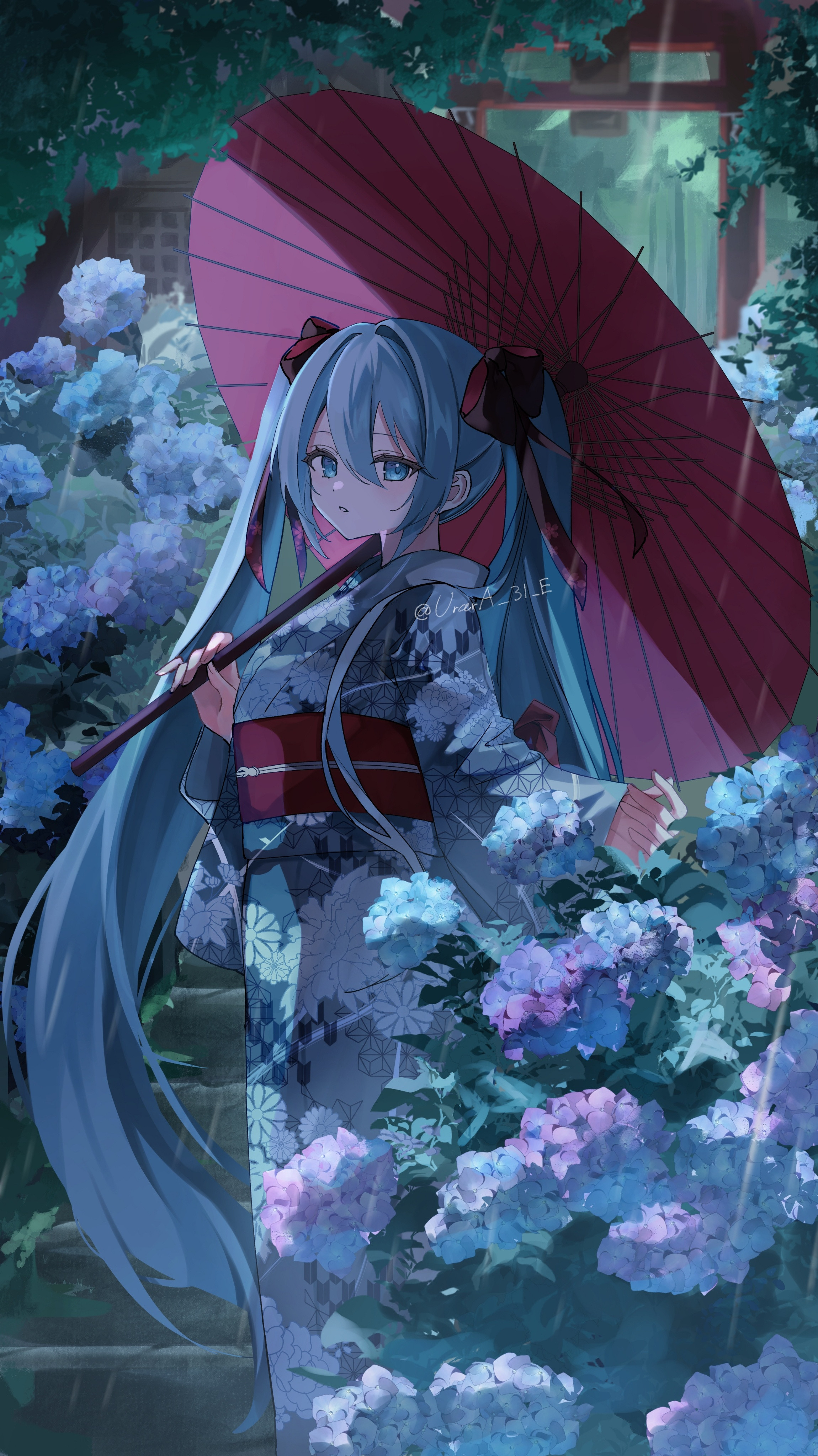 动漫下雨天画师：UrarApid：22948487