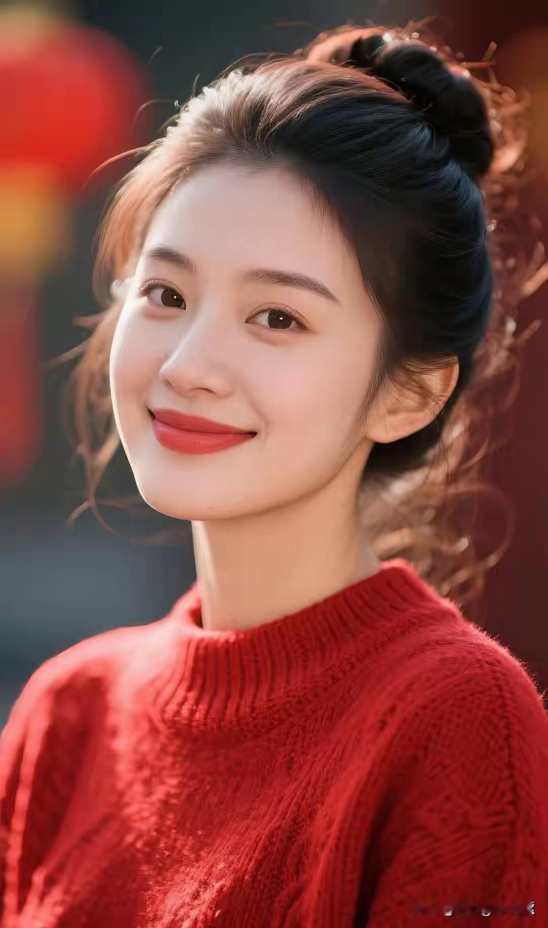 中国之红，红红火火眉清目秀，美若冠玉出水芙蓉，美若天仙国色天香，千娇百媚