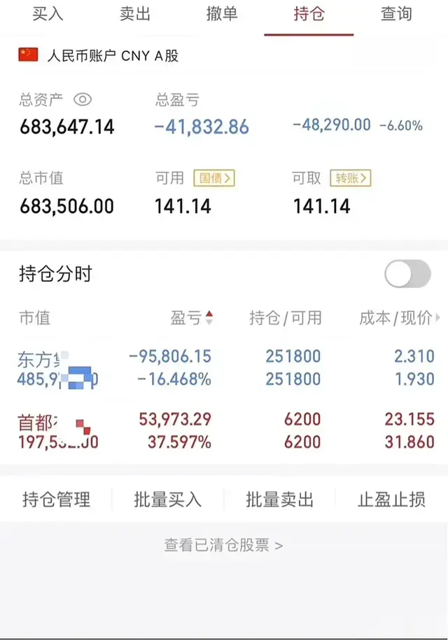 炸裂, 东方集团财务造假被调查, 12.9万股民账户恐清零