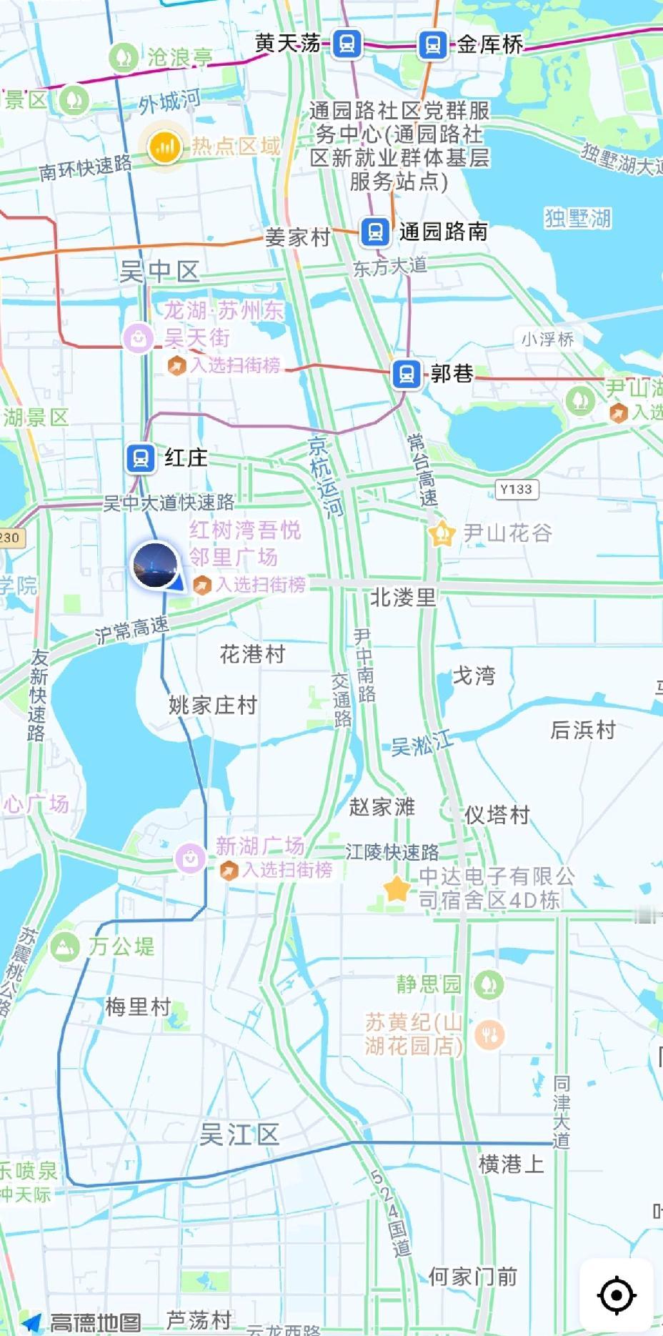 吴江仅1条4号线百万居民盼地铁落地苏州吴江的地铁建设真的该提提速了，目前全区