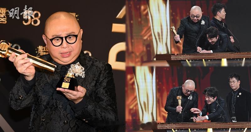 关于昨晚颁奖礼上奖座真伪的报道，TVB企业传讯部已作出正式回应：“基于现场保安及