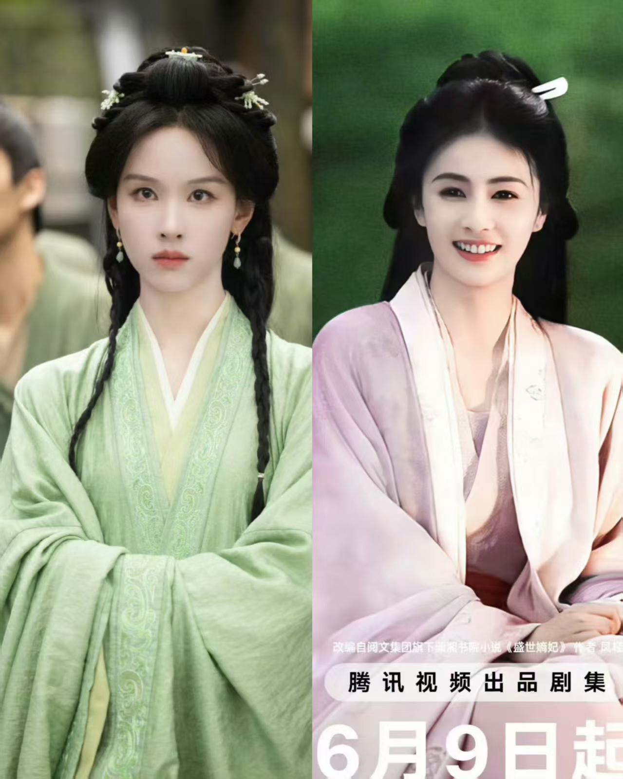《翘楚》、《莫离》同期对打，陈都灵、白鹿哭戏与演技被放在一起比较。陈都灵隐忍破碎